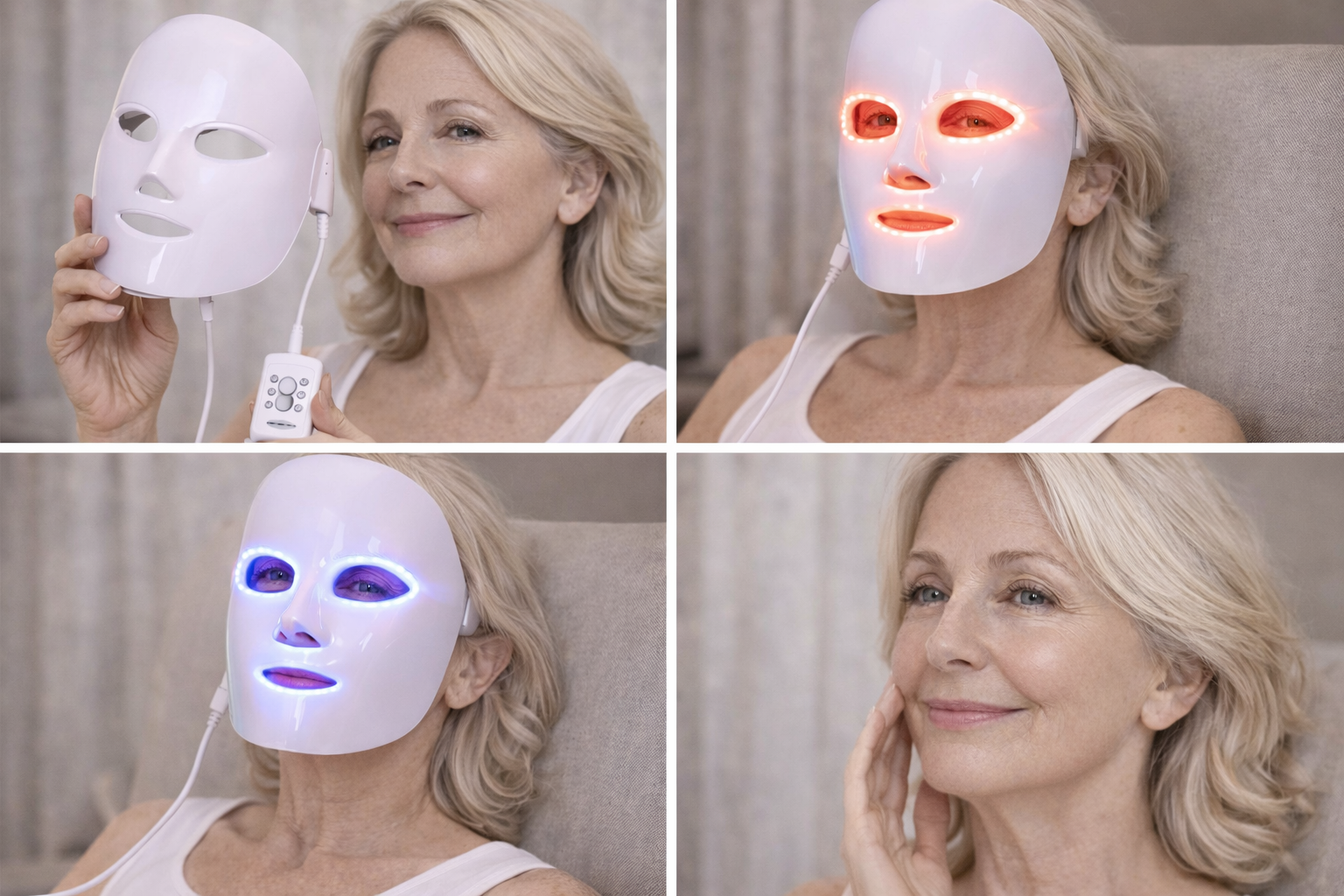 LED Anti-Aging Beauty Mask