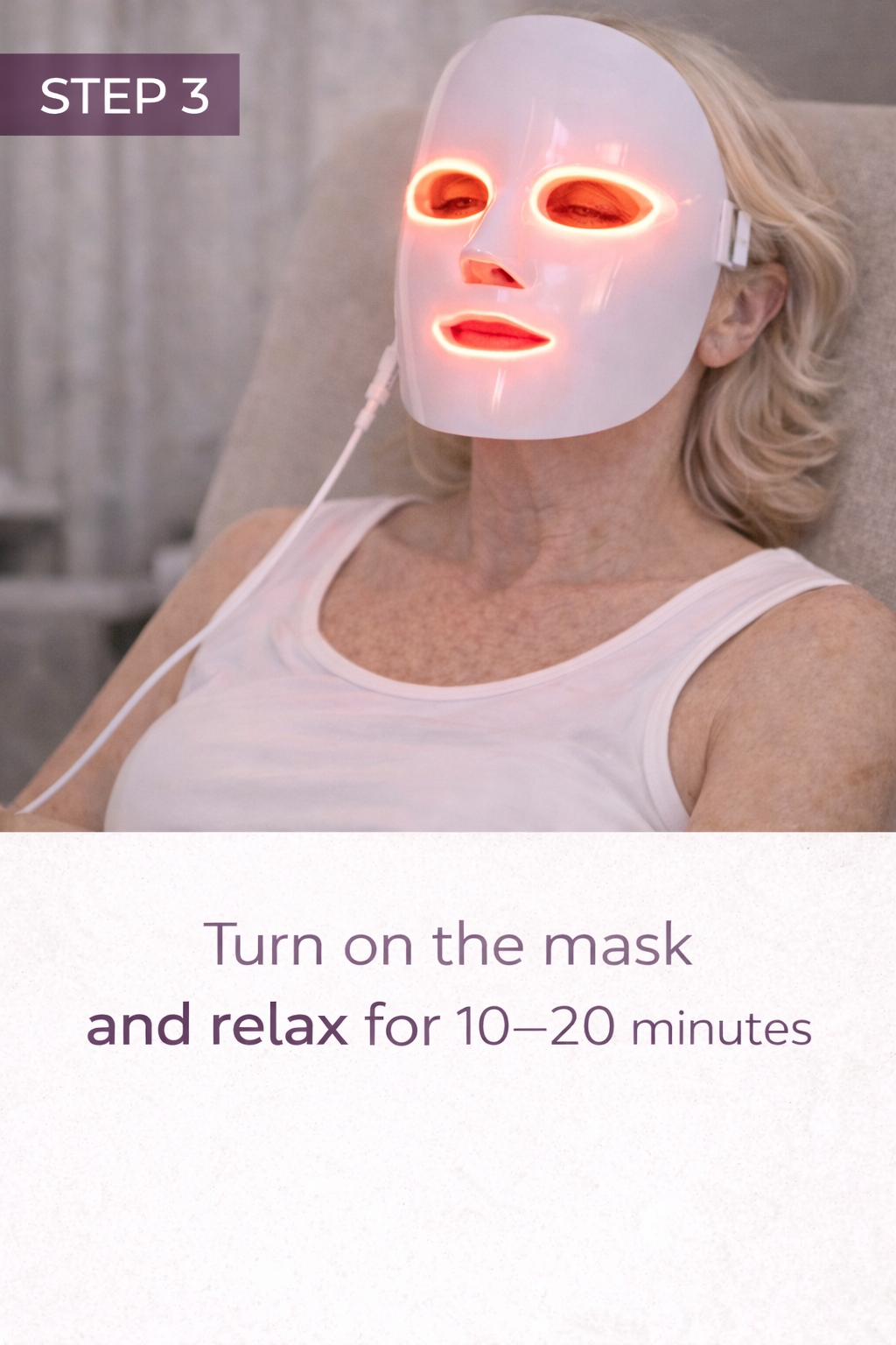 LED Anti-Aging Beauty Mask